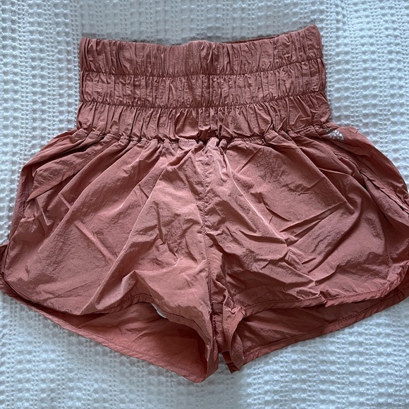 Pink Free People Movement Way Home Shorts - Picture 3 of 6